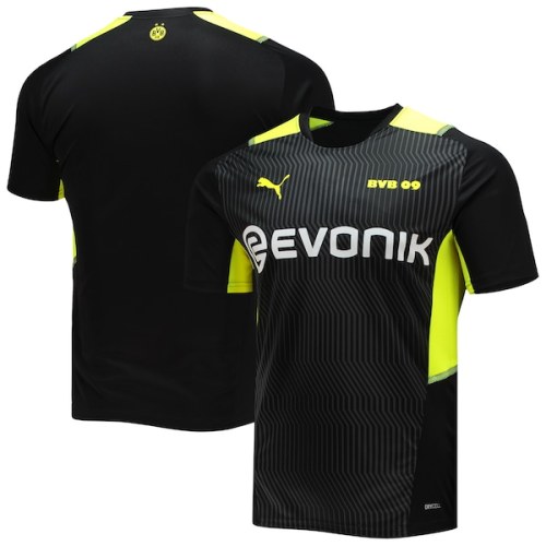 Borussia Dortmund Puma 2021/22 Raglan Training Jersey - Black
