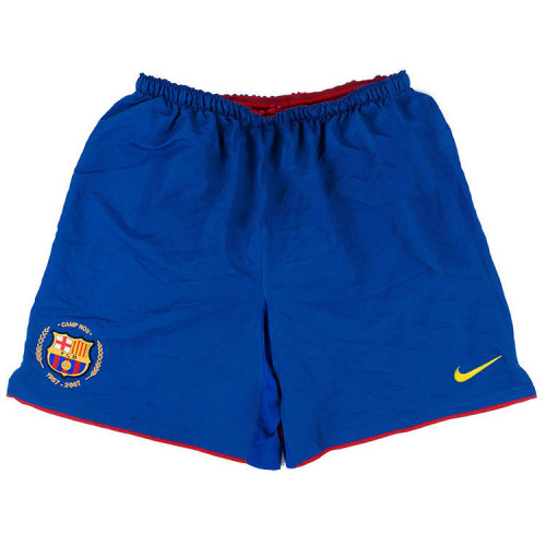 Barcelona 2007/2008 Home Retro Soccer Shorts