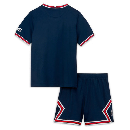Kids Paris Saint-Germain 21/22 Home Jersey and Short Kit
