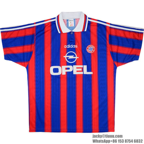 Bayern Munich 1995-97 Matthaus Home Retro Jersey