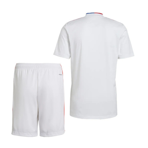 Olympique Lyonnais 21/22 Home Jersey and Short Kit