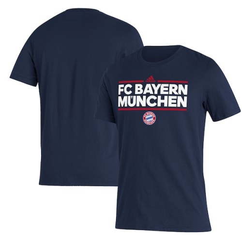 Bayern Munich adidas Lockup T-Shirt - Navy