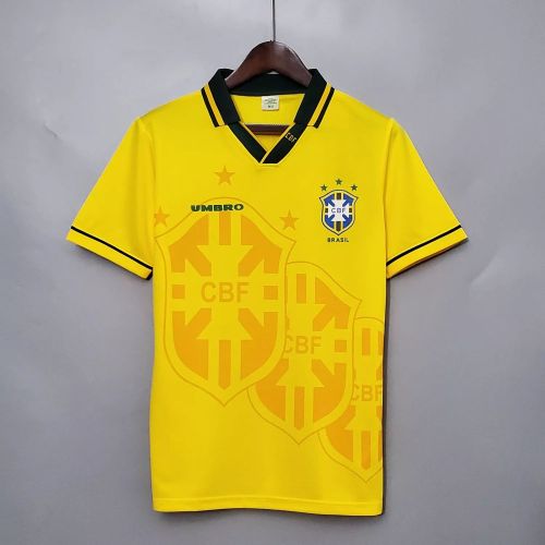 Brazil 1994 World Cup Home Retro Jersey