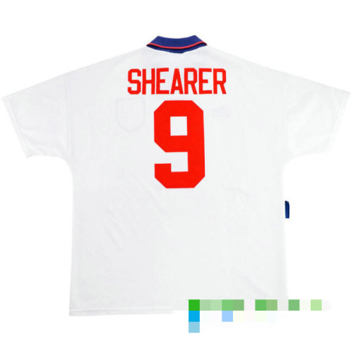 England 1993-94 Shearer Home Retro Jersey