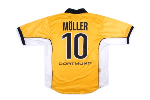 Borussia Dortmund 1998/00 Moller Home Retro Jersey