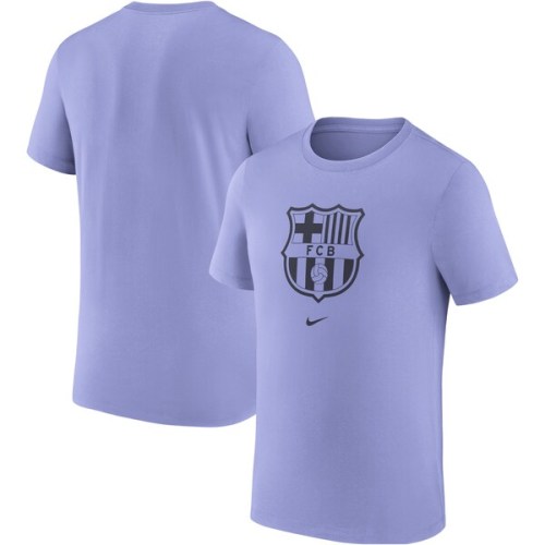 Barcelona Nike Evergreen Crest T-Shirt - Purple