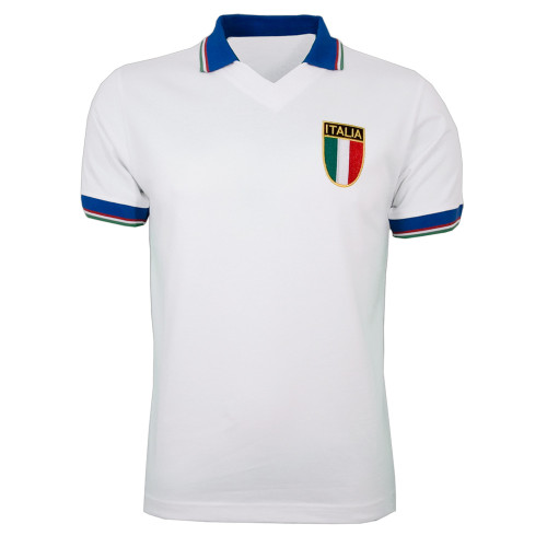 Italy 1982 Away Retro Soccer Jersey