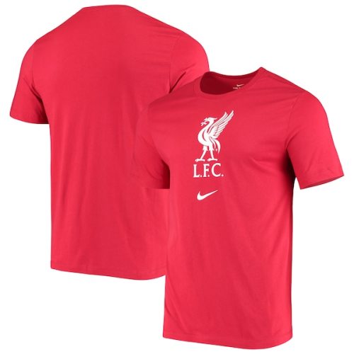 Liverpool Nike Evergreen Crest T-Shirt - Red