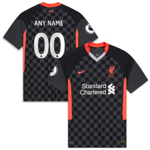 Liverpool Nike 2020/21 Third Custom Jersey - Black