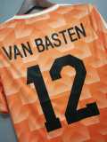 1988 Netherlands Home Retro Men Soccer jersey AAA36261