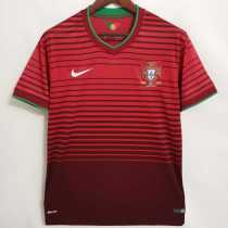 2014 Portugal Home Retro Men Soccer jersey AAA35567