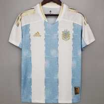 20 21 Argentina Commemorative Edition Fans Version Men Soccer jersey AAA36027