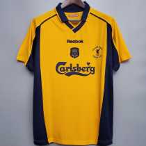 00 01 LIV Away Retro Men Soccer jersey AAA38873