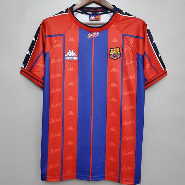 97 98 BAR Home Retro Men Soccer jersey AAA37931