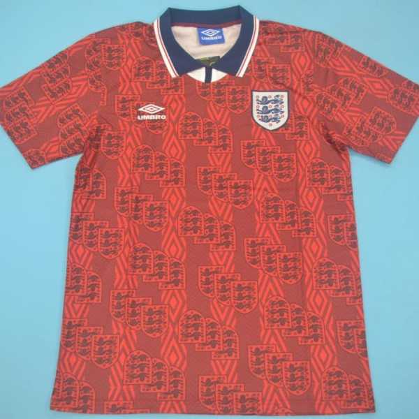 1994 England Away Retro Men Soccer jersey AAA36199