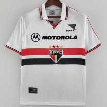1999 Sao Paulo FC Home Retro Men Soccer jersey AAA36556