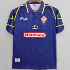 97 98 Fiorentina Home Retro Men Soccer jersey AAA37026