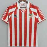 95 97 Bilbao Home Retro Men Soccer jersey AAA37705