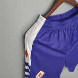 98 99 Fiorentina Home Retro Soccer Shorts AAA37187
