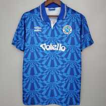 91 92 Napoli Home Retro Men Soccer jersey AAA37281