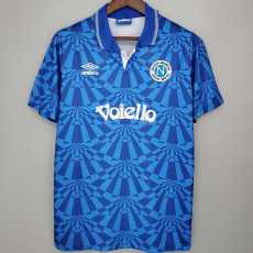 91 92 Napoli Home Retro Men Soccer jersey AAA37281