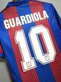 90 92 BAR Home Retro Men Soccer jersey AAA37964