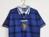 98 99 Scotland Home Retro Men Soccer jersey AAA36002