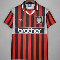 94 96 Man City Away Retro Men Soccer jersey AAA38630