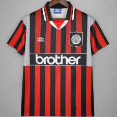 94 96 Man City Away Retro Men Soccer jersey AAA38630