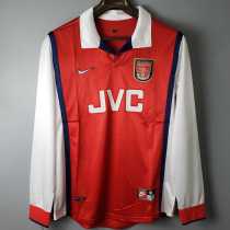 98 99 ASN Home Retro Long Sleeve Men Soccer jersey AAA38940