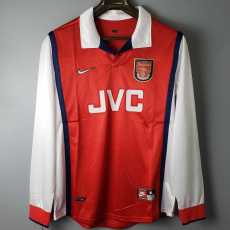 98 99 ASN Home Retro Long Sleeve Men Soccer jersey AAA38940