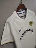 00 01 Leeds United Home Retro Men Soccer jersey AAA38803