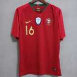 18 19 Portugal Home Fans Version Men Soccer jersey AAA36268