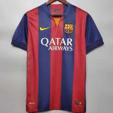14 15 BAR Home Retro Men Soccer jersey AAA37966