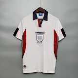 1998 England Home Retro Men Soccer jersey AAA36165