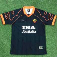 99 00 Roma Away Retro Men Soccer jersey AAA37184