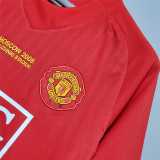 07 08 Man Utd Home Retro Men Soccer jersey AAA38745