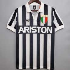 82 83 JUV Home Retro Men Soccer jersey AAA37288