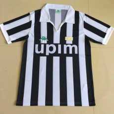 91 92 JUV Home Retro Men Soccer jersey AAA37289