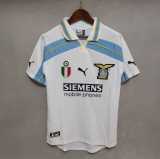 00 01 Lazio Away Retro Men Soccer jersey AAA37223