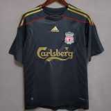 09 10 LIV Away Retro Men Soccer jersey AAA38916