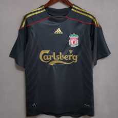 09 10 LIV Away Retro Men Soccer jersey AAA38916