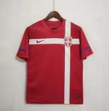 2010 Serbia Home Retro Men Soccer jersey AAA35808