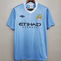 11 12 Man City Home Retro Men Soccer jersey AAA38835