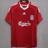 09 10 LIV Home Retro Men Soccer jersey AAA38918