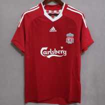 09 10 LIV Home Retro Men Soccer jersey AAA38918