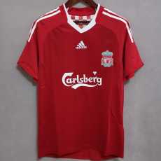 09 10 LIV Home Retro Men Soccer jersey AAA38918