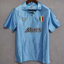 90 92 Napoli Home Retro Men Soccer jersey AAA37217