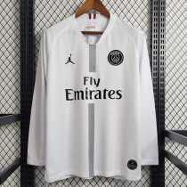 18 19 PSG photo Fans Version Long Sleeve Men Soccer jersey AAA39542