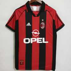 98/99 ACM Home Retro Men Soccer jersey AAA37260